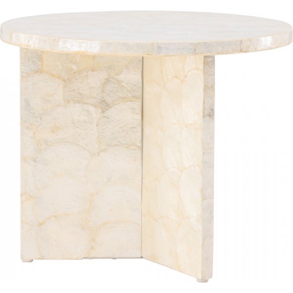 Smögen sofabord Ø40 cm - Lys grå Smögen sofabord Ø40 cm - Lys grå