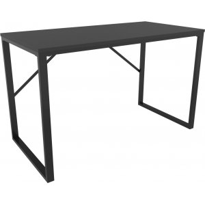 Layton skrivebord 120 x 60 cm - Sort/antrasitt