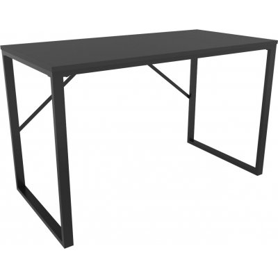 Layton skrivebord 120 x 60 cm - Sort/antrasitt