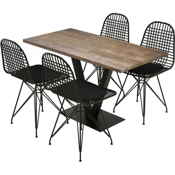 Sun spisegruppe - Valntt/svart