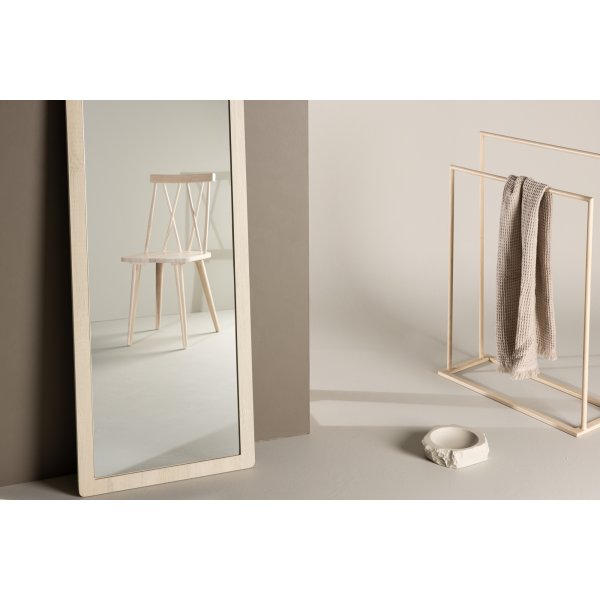 Memphis speil - Whitewash Memphis speil - Whitewash