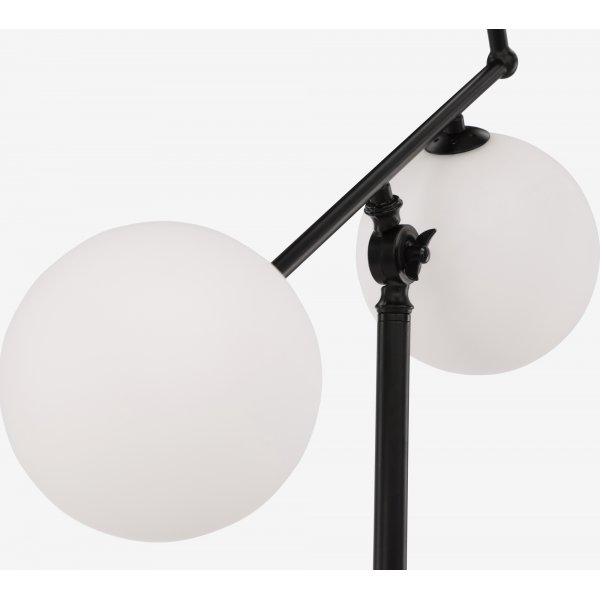 Marsan gulvlampe - Sort/hvit Marsan gulvlampe - Sort/hvit