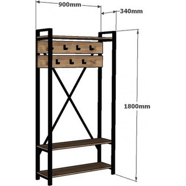 Alfa gangmøbel - Safir Alfa gangmøbel - Safir