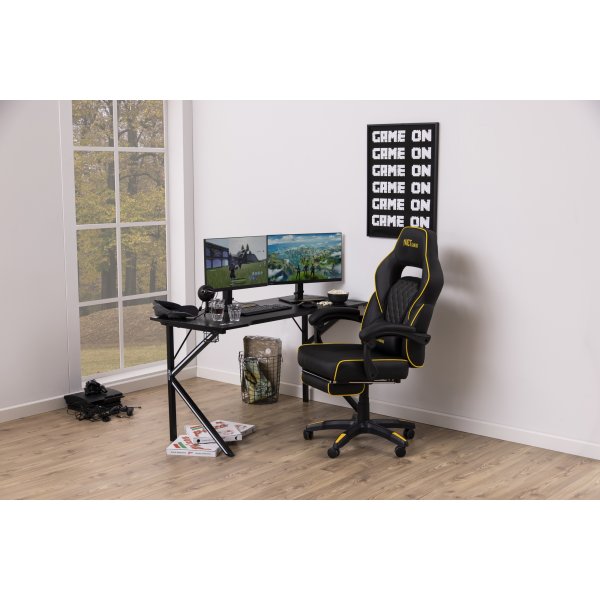 Ninja Desktop | databord - grå (140 cm) Ninja Desktop | databord - grå (140 cm)