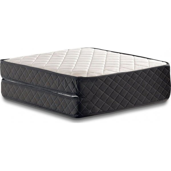 Katalan sammenleggbar seng - Hvit/svart Katalan sammenleggbar seng - Hvit/svart