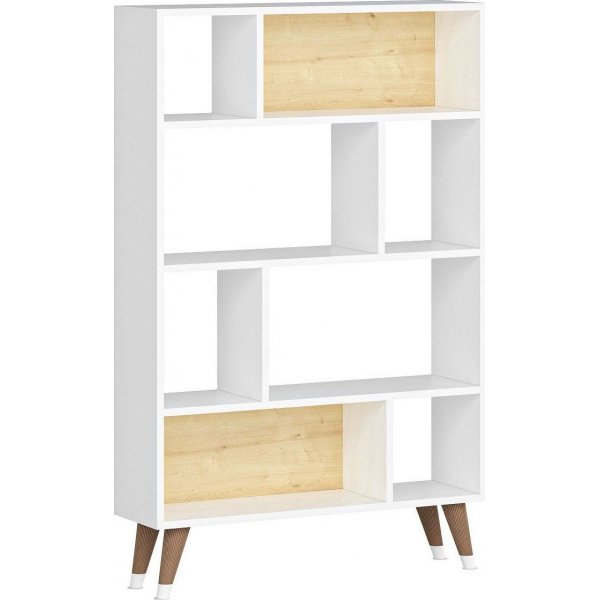 Harby bokhylle - Hvit