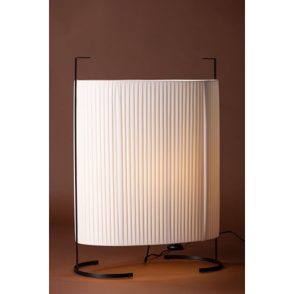 Rennes gulvlampe - Beige/svart Rennes gulvlampe - Beige/svart