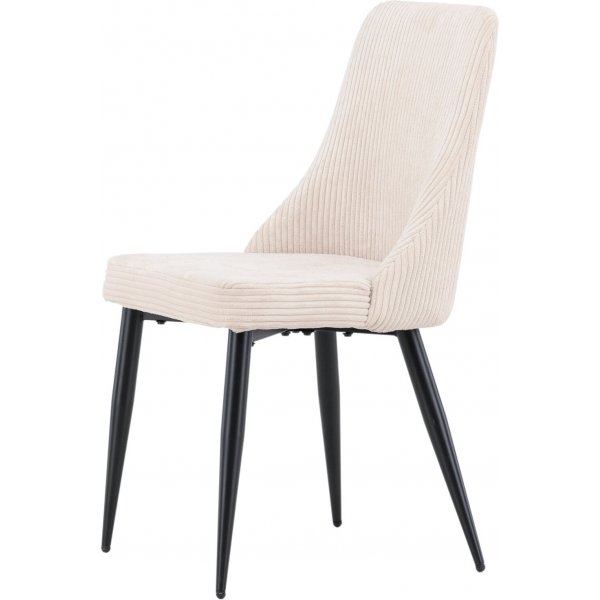 Leone spisestuestol - Beige kordfløyel Leone spisestuestol - Beige kordfløyel