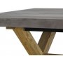 Otho spisebord kryssbein - Elm / betong