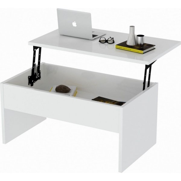 Akilli salongbord - Hvit Akilli salongbord - Hvit