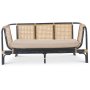 Marbella sofa - Rotting/svart