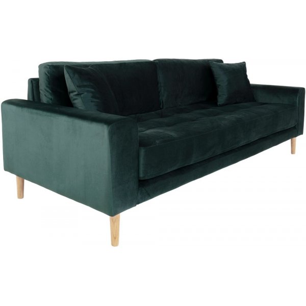 Lido 3-seters sofa - Mørkegrønn Lido 3-seters sofa - Mørkegrønn