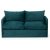 Saga 2-seters sovesofa XL - Petroleumsgrnn