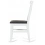Visings Spisestuestoler - Hvit / Svart ecolr
