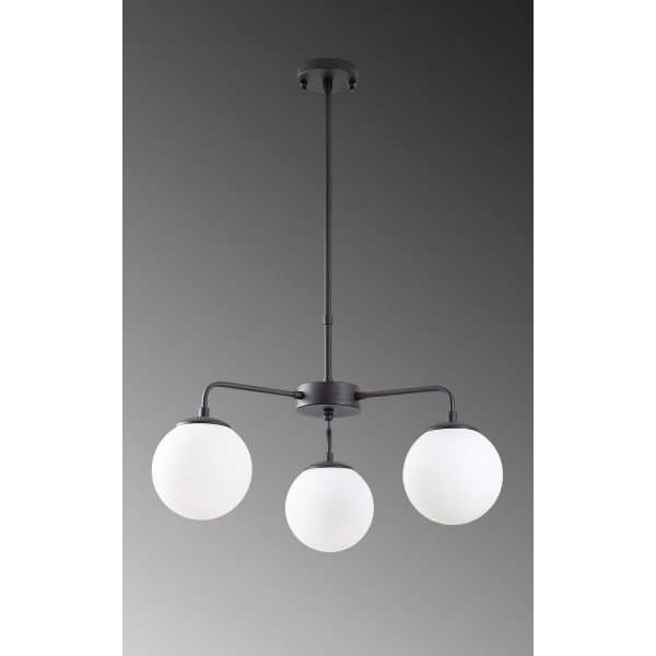Viran taklampe 11005 - Sort/hvit Viran taklampe 11005 - Sort/hvit