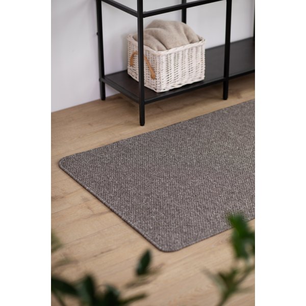 Zeus flatvevd teppe Grå Zeus flatvevd teppe Grå