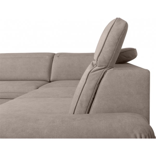 Darby hj�rnesovesofa venstre - Beige