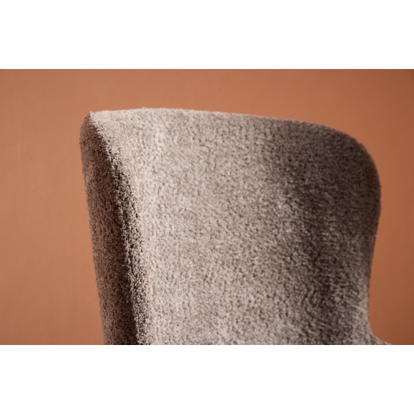 Astoria spisestol - Brun bouclé Astoria spisestol - Brun bouclé