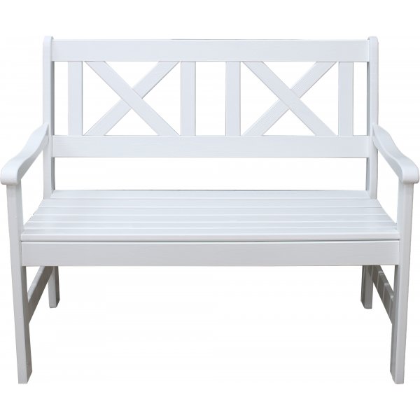 Europe hagebenk 2-seter - Hvit Europe hagebenk 2-seter - Hvit