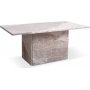Kindbro salongbord 110 cm - Slvaktig marmor