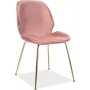 Adrien Velvet stol - Rosa