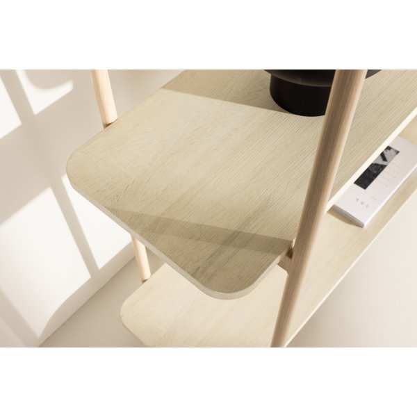 Heim hylle 120 cm - Whitewash