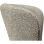 Glam spisestol - Brun boucle