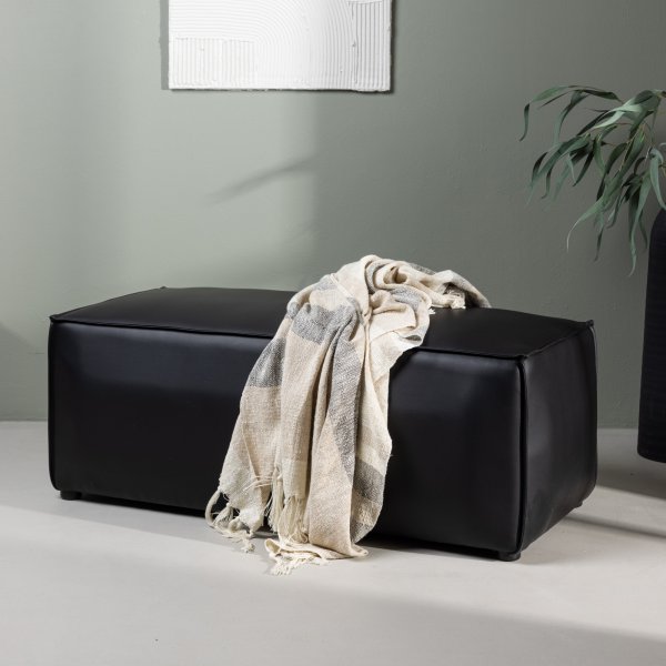 Palmero puff - Svart Palmero puff - Svart