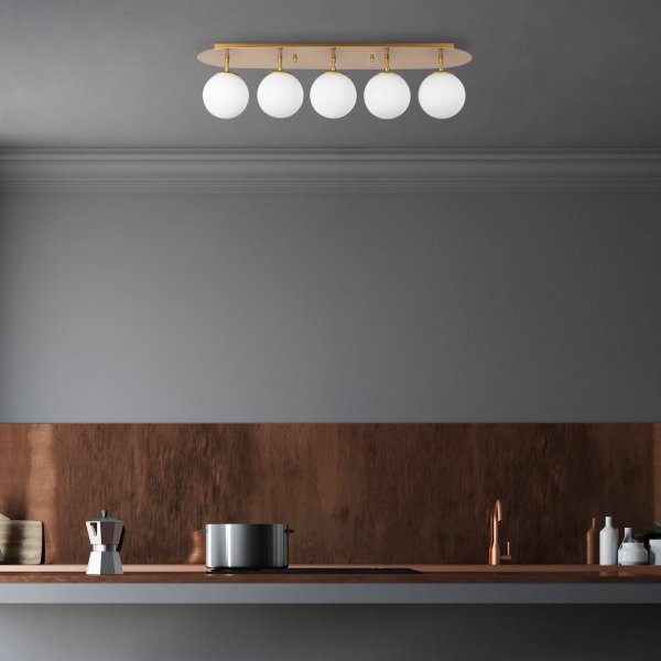 Brønntaklampe 11730 - Gull Brønntaklampe 11730 - Gull