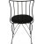 Regale stol - svart