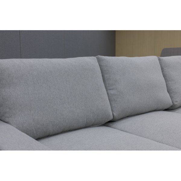 Sovesofa Belissa frem oppredet hjørnesofa - lysgrå Rocco + Flekkfjerner for møbler Sovesofa Belissa frem oppredet hjørnesofa - lysgrå Rocco + Flekkfjerner for møbler