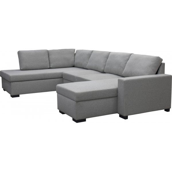 Sofa 309 cm lys grå - Solna Sofa 309 cm lys grå - Solna