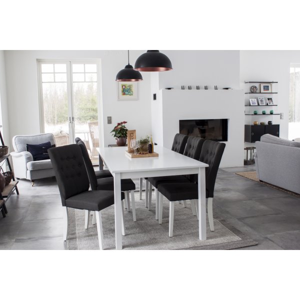 Kvick spisebord 180 cm - Hvit Kvick spisebord 180 cm - Hvit