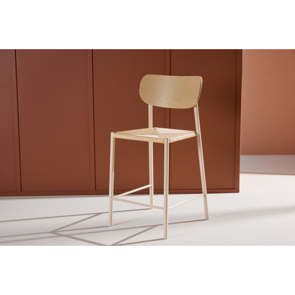 Polly barstol - Beige/Whitewash Polly barstol - Beige/Whitewash