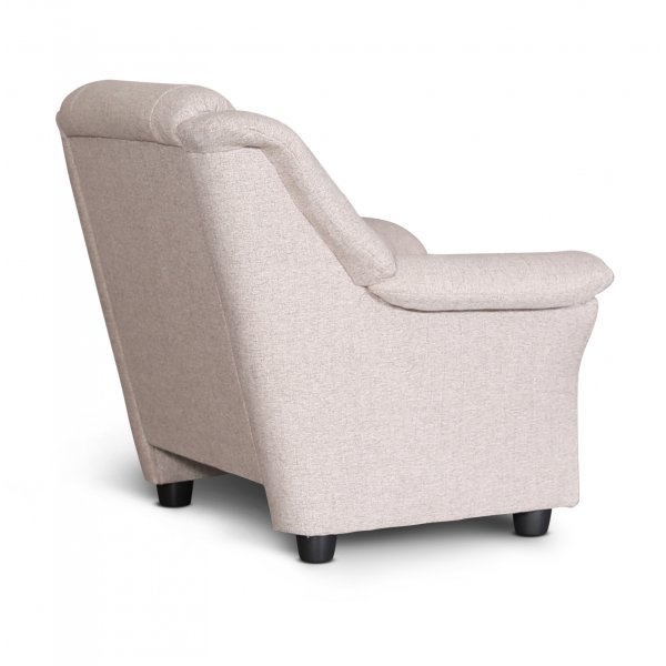 Plaza lenestol i beige stoff