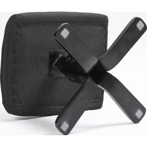 Oslo recliner lenestol med krakk - Cortinna svart Oslo recliner lenestol med krakk - Cortinna svart