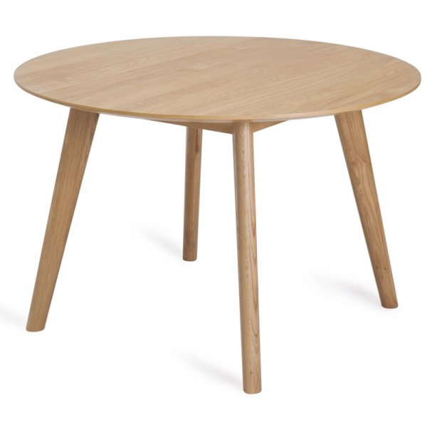 Bito rundt spisebord 115 cm oljet eik