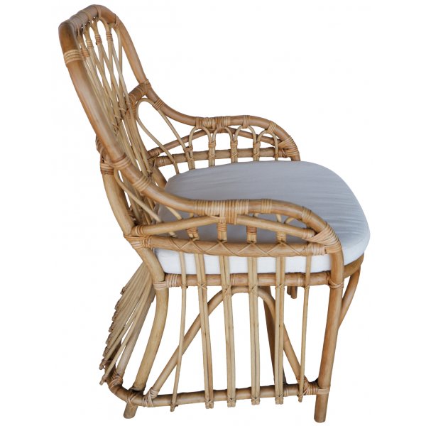 Adena karmstol i bambus - Natur Adena karmstol i bambus - Natur