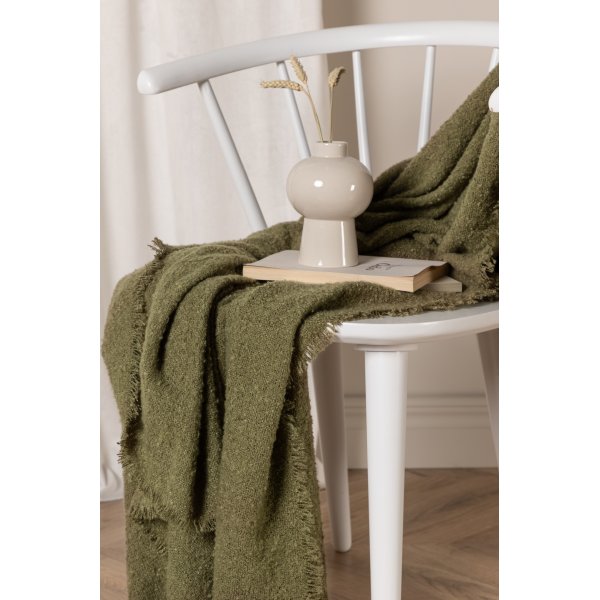 Sten pledd, 130x170 cm - Grønn Sten pledd, 130x170 cm - Grønn