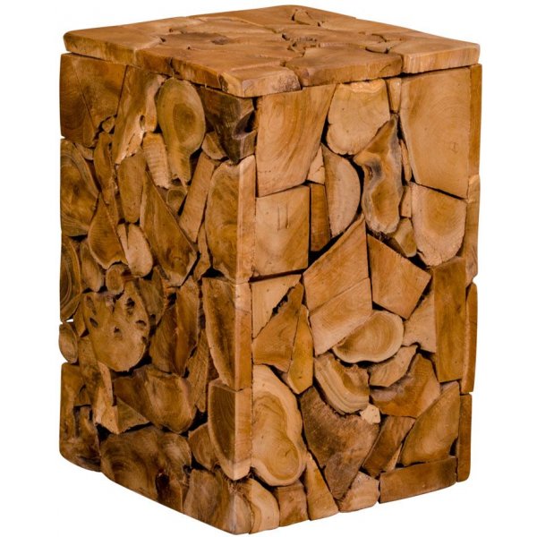 Mosaikk Teak krakk - Teak