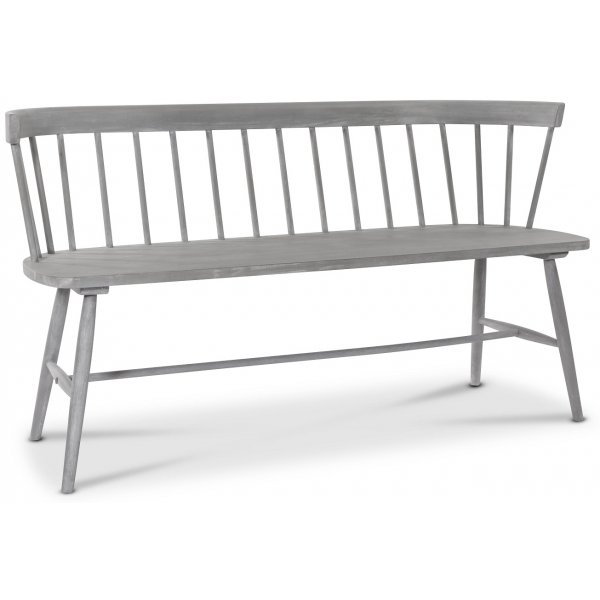 Pinnesofa kjkkensofa Sandhamn - Lys gr (overflatebehandlet)