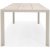 Urbanite spisegruppe med spisebord 207 cm og 8 st stable spisestoler - Beige