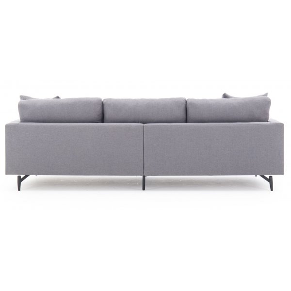 Safir 3-seter sofa - Grått stoff + Tekstilrens for møbler Safir 3-seter sofa - Grått stoff + Tekstilrens for møbler