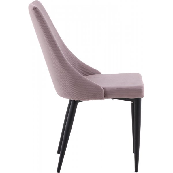Laila spisestol - Rosa kordfløyel Laila spisestol - Rosa kordfløyel