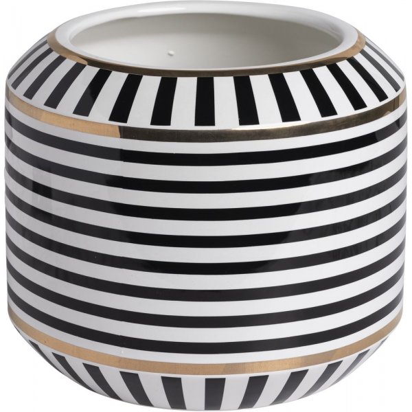 Disa vase lav - Svart/hvit