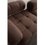 Doblo 2-seters sofa i boucl - Brun Cappuccino