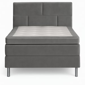 Hilton Deluxe seng 90200 cm - Gr flyel