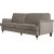 Howard Watford Deluxe 3-seters sofa - lysebrun kordflyel