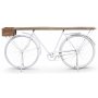 Cykel barbord - Hvit/mango