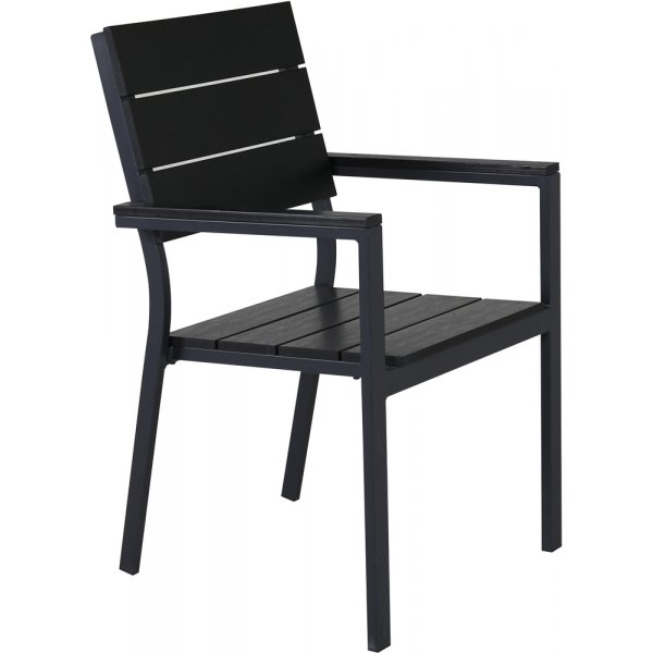 Levels spisestuestol - Svart